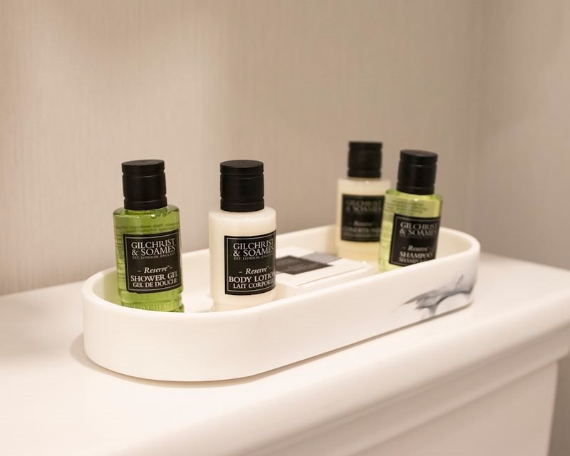 Guest Room Bath Toiletries at our Akron hotel