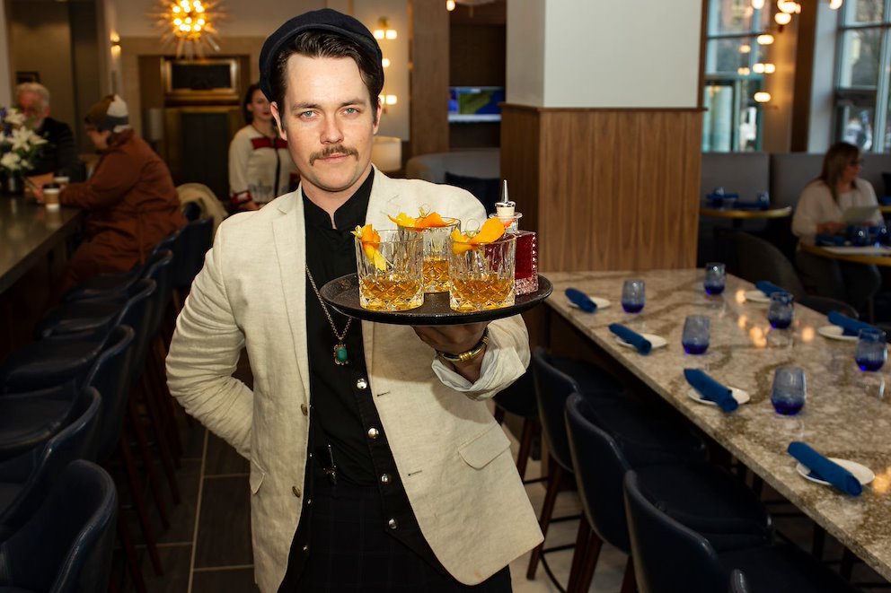 Baxter, the bartender