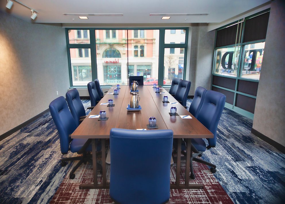 Conference Room at our Akron hotel