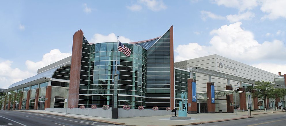 John S. Knight Center near our akron hotel