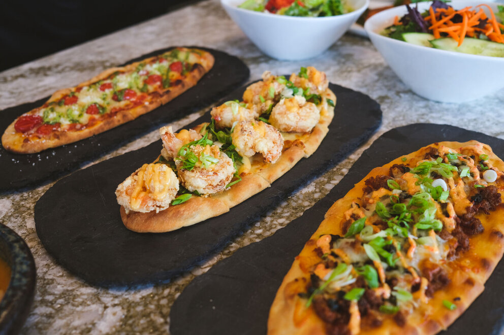 Flatbread Pizzas at our akron restaurant