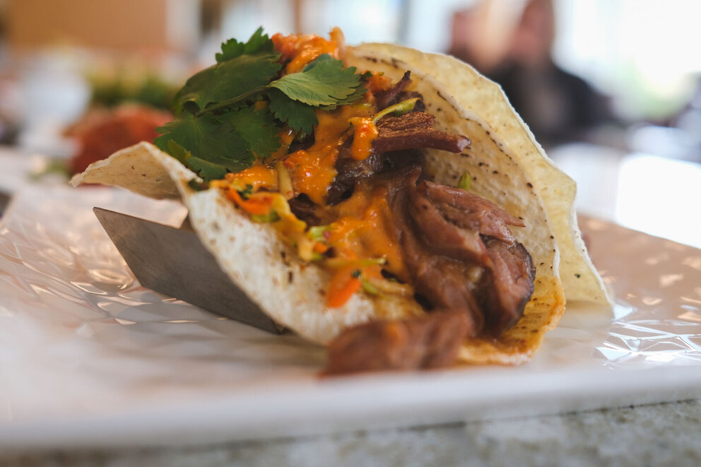 Korean Short Rib Tacos at our akron restaurant