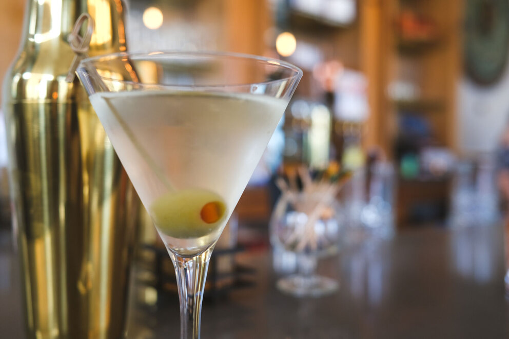Martini at our akron restaurant