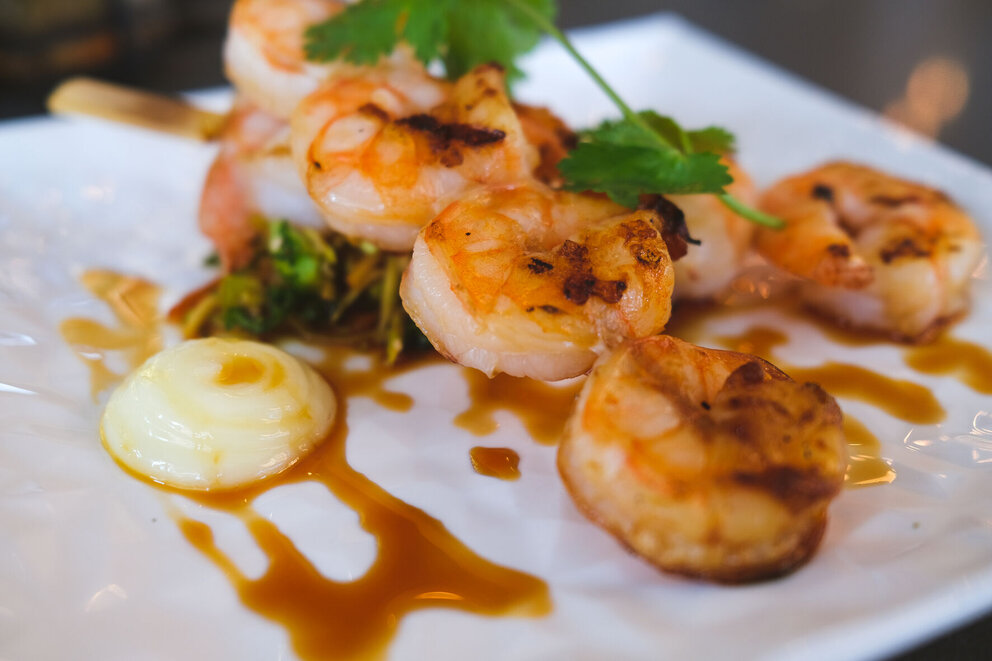 Shrimp Dish at our akron restaurant
